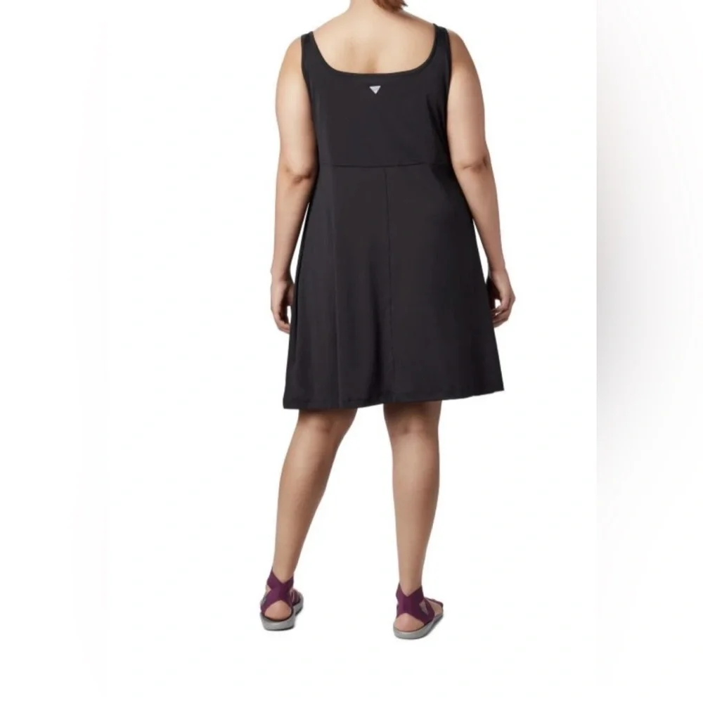 Columbia Sportswear Company Blue Sleeveless Mini Dress